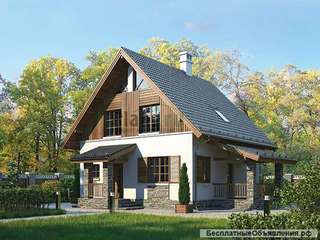 Проект каркасного дома 113 кв.м.