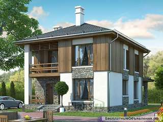 Каркасный дом под ключ для постоянного проживания в 127 кв.м.