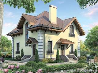 Проект каркасного дома до 140 м2