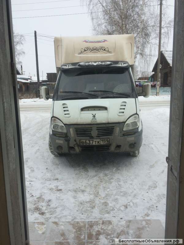 Водитель на личном а/м Газель