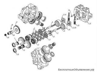 Запчасти для насоса Rexroth A8VO28/55/80/107/140/160/200