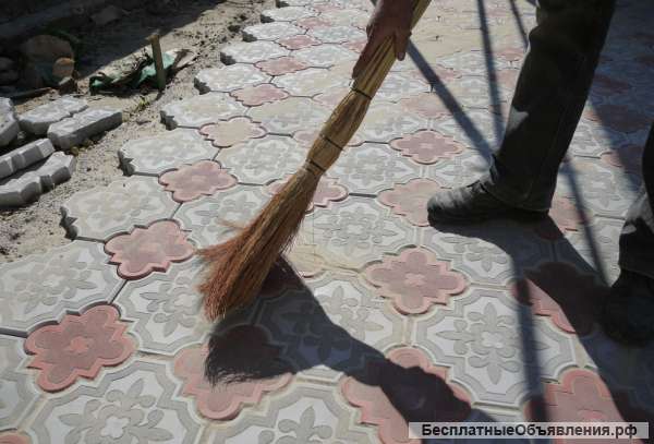 Тротуарная плитка укладка в Воронеже