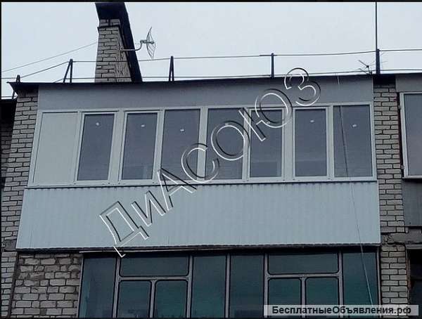 Балконы под ключ, Окна ПВХ, Двери ДиАСоюз