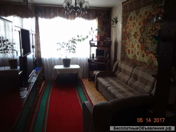 Комната 18 м² в 3-к. квартире.