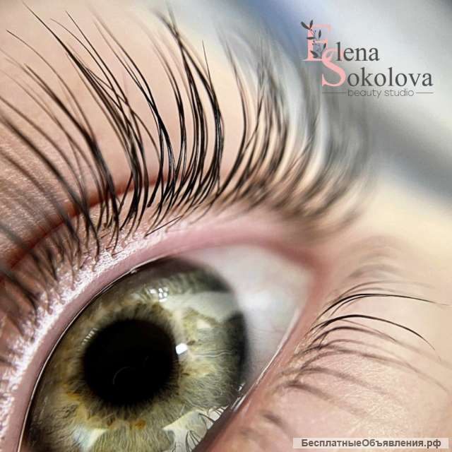 Ламинирование ресниц Брови