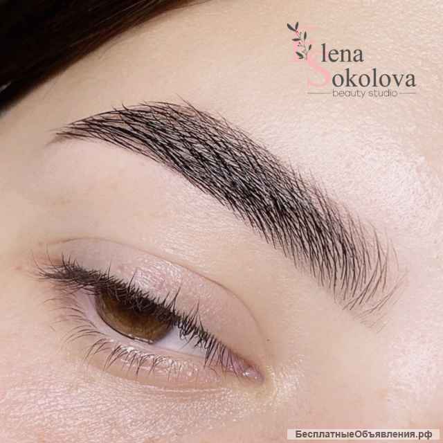 Ламинирование ресниц Брови
