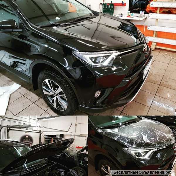 Защита автомобиля антигравийной пленкой