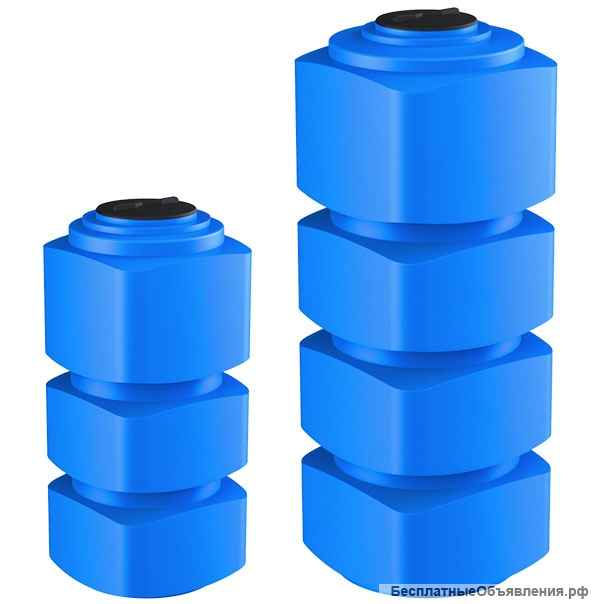 Пластиковые емкости (можно использовать под химию и топливо)КАС