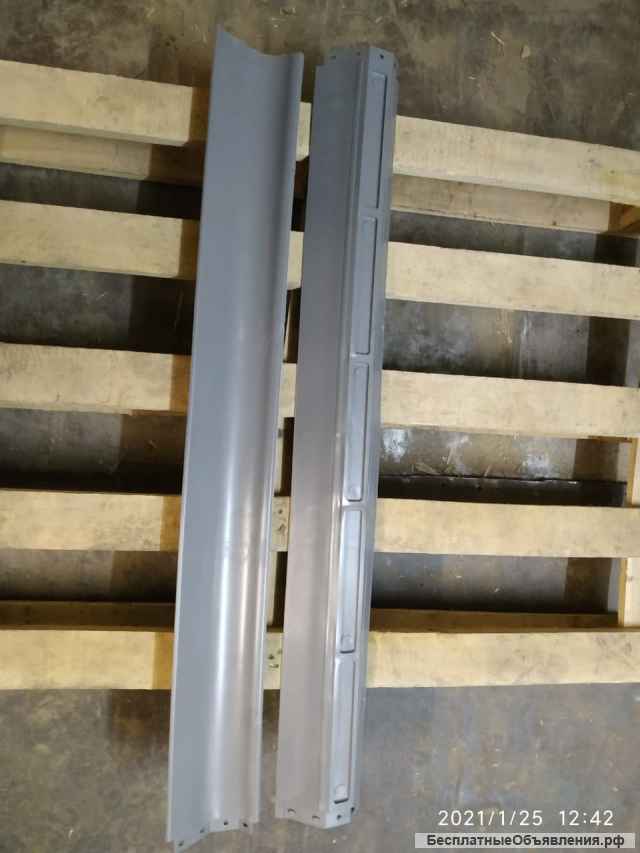 Промышленный плинтус для чистых зон пола пищевого производственного цеха