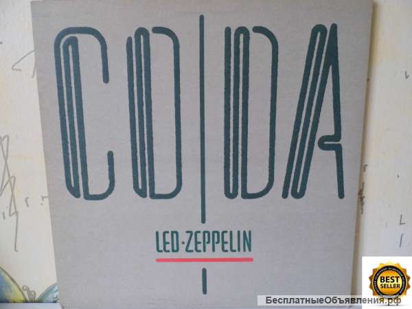 Led Zeppelin Coda 1982 US LP nm