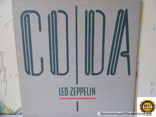 Led Zeppelin Coda 1982 US LP nm