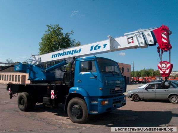 Аренда Крана по СПБ 16 и 25 тонн