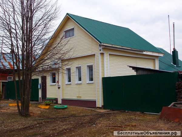 Новый бревенчатый дом с газом и баней в пос. Лежнево Ивановской области