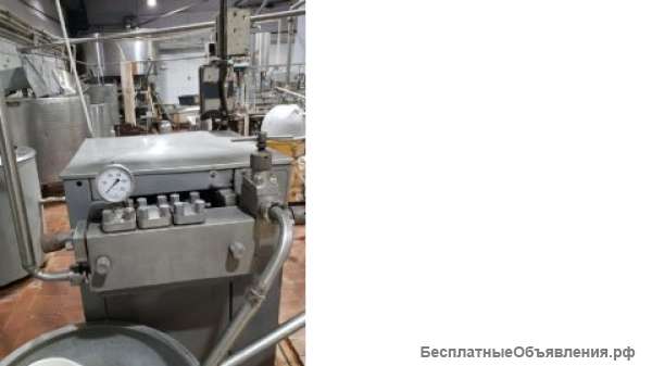 Гомогенизатор, пр-ть 1250 лчас