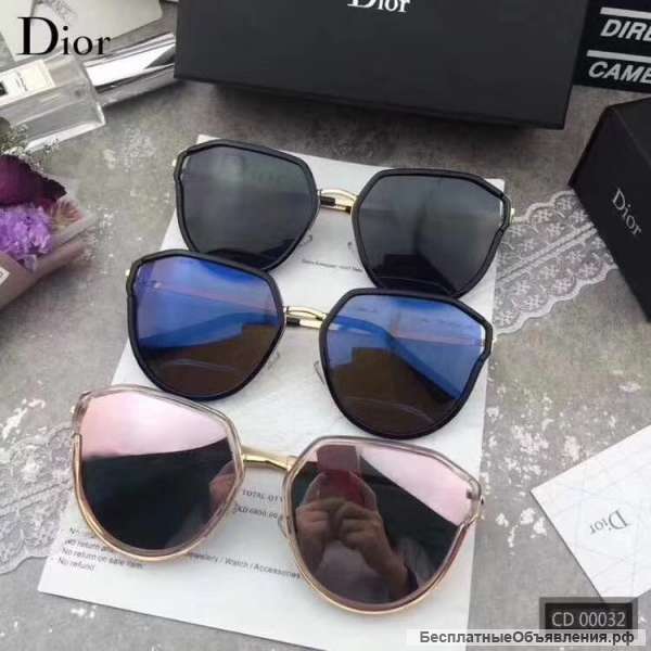 Солнцезащитные очки Dior лето 2018