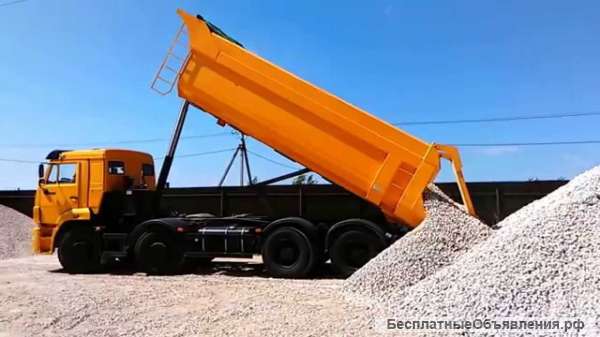 Щебень, песок, гпс, отсев, грунт, чернозем, глина