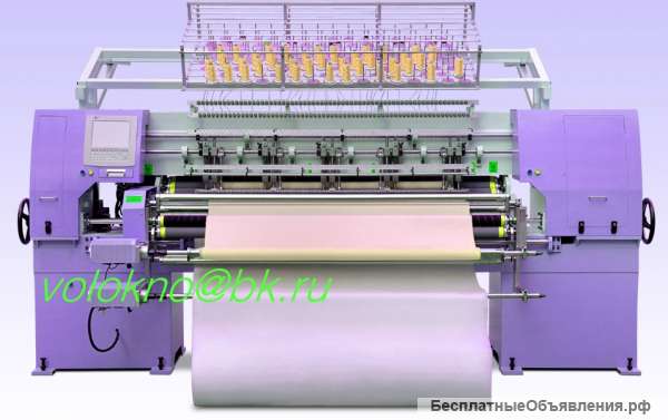 Многоигольная стЕгальная машина /рулонная