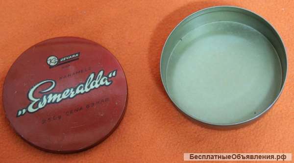 Жестяная коробка СССР