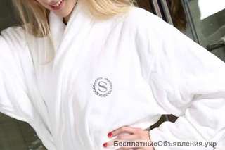 Вышивка на полотенцах и халатах