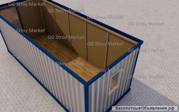 Бытовка Блок-контейнер из швеллера 100x50 бк01/360