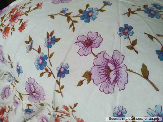 Накидка на подушки на кровать СССР - ситец