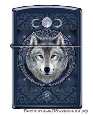 Зажигалка Zippo 5175 Anne Stokes Wolf and Moons
