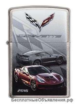 Зажигалка Zippo Сhevy Corvette 2016 Z06