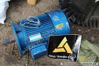 Двигатель шнека Y160M-4 для бетонного завода РБУ