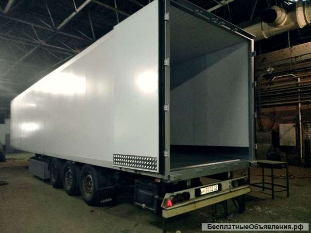 Кузова термофургоны на прицепы, контейнеровозы, полуприцепы и ремонт