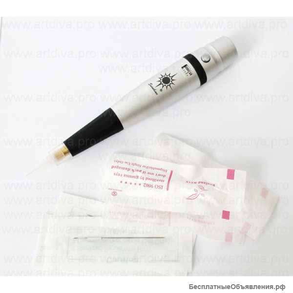 Набор для татуажа аппарат Sunshine Control Silver