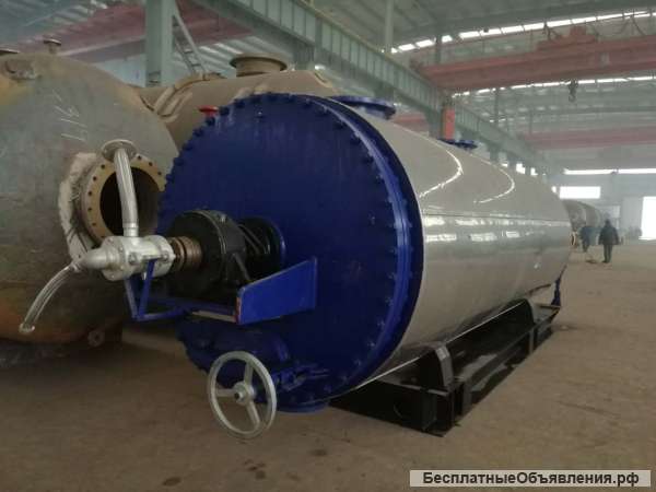 Оборудование по производству мясокостной муки, рыбной муки и растительного масла. Вакуумный котел.