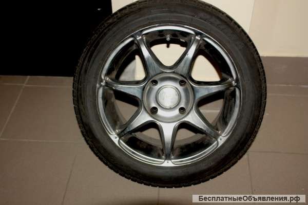 БУ Шины (лето) + Литые диски 195/50R15