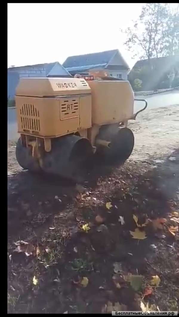 Виброкаток б/у Wacker RT 820