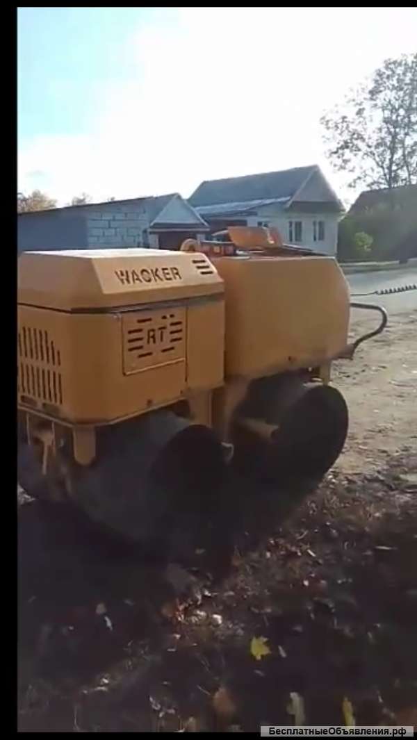 Виброкаток б/у Wacker RT 820