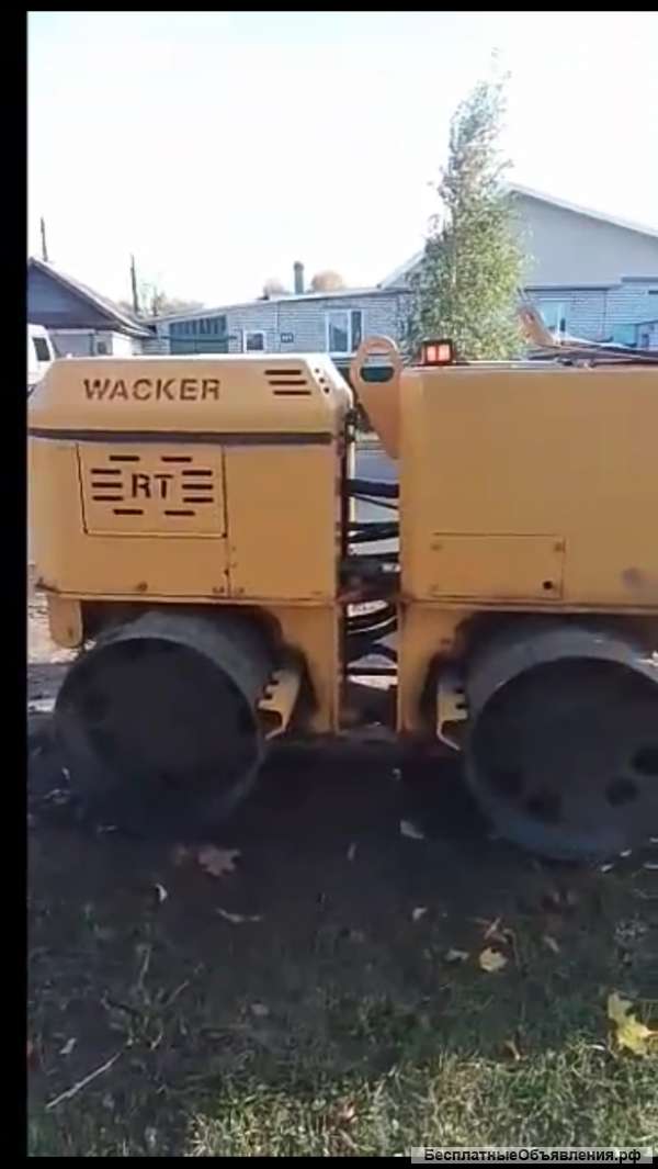 Виброкаток б/у Wacker RT 820