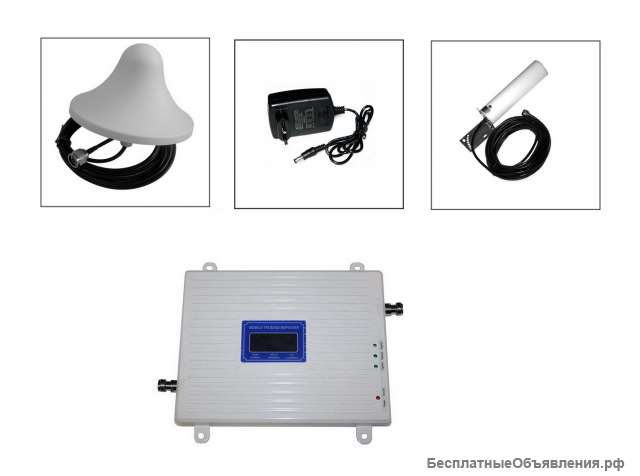 Трех диапазонный усилитель связи GSM DCS 3G