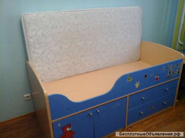 Детская кровать 160х80 для дошкольника