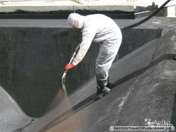 Гидроизоляция кровли, фундамента, подвала
