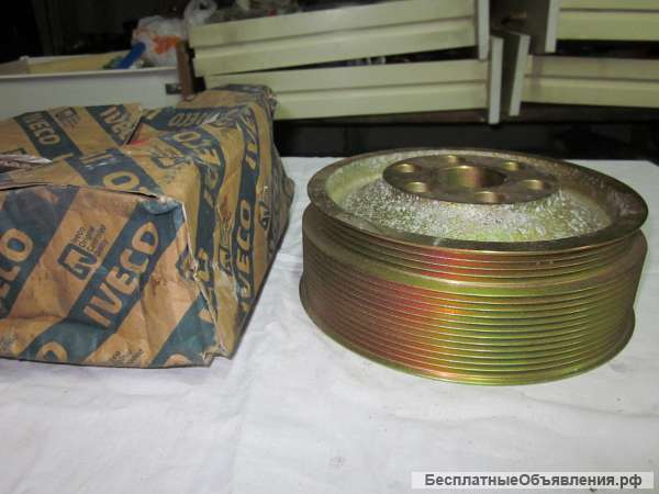 504023798 Шкив коленвала для двигателей Cursor 10 грузовых автомобилей IVECO