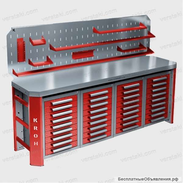 Верстак слесарный ГЕФЕСТ-ВС-9999