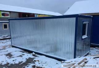 Бытовка 6.0*2.40м блок-контейнер А-89