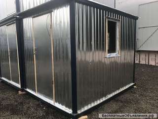 Блок контейнер 4м новая теплая