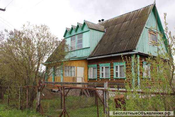 Дом из бревна в д. Верхнее Шахлово, Серпуховского района