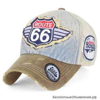 Бейсболка Route 66 Wing Logo