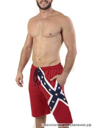 Шорты мужские Rebel Confederate Flag