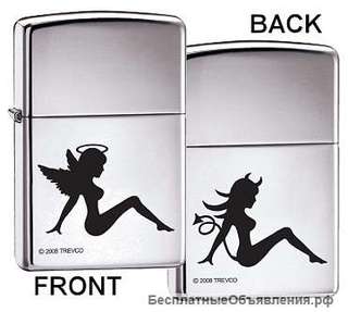 Зажигалка Zippo Trucker Angel Devil
