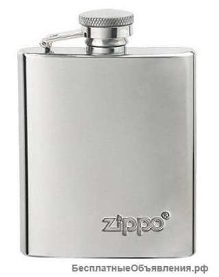 Фляжка Zippo Embossed Stainless Steel