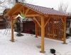 Красивые беседки из дерева камерной сушки от производителя