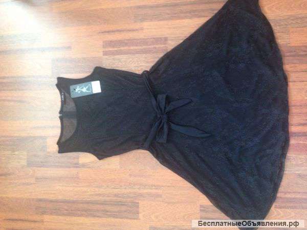 Элегантное черное платье