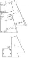 4 кквартира с террасой, мезонином и 3 лоджиями в Московском р-не